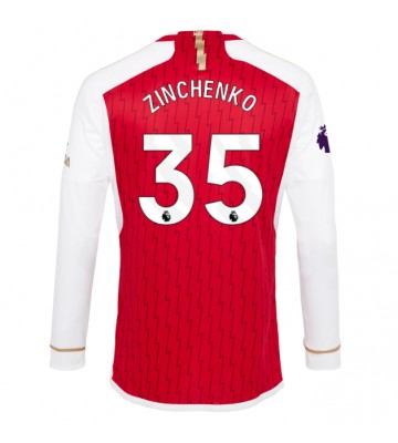 Arsenal Oleksandr Zinchenko #35 Hjemmebanetrøje 2023-24 Lange ærmer